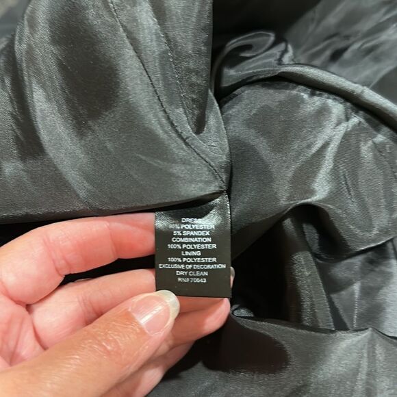 Jessica Howard black formal cocktail dress 14 - Picture 7 of 7